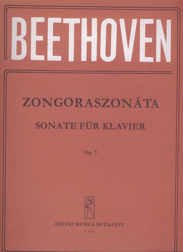 Beethoven: Klaviersonaten in Einzelausgaben (Weiner) op. 7,(op. 7, Es-Dur)