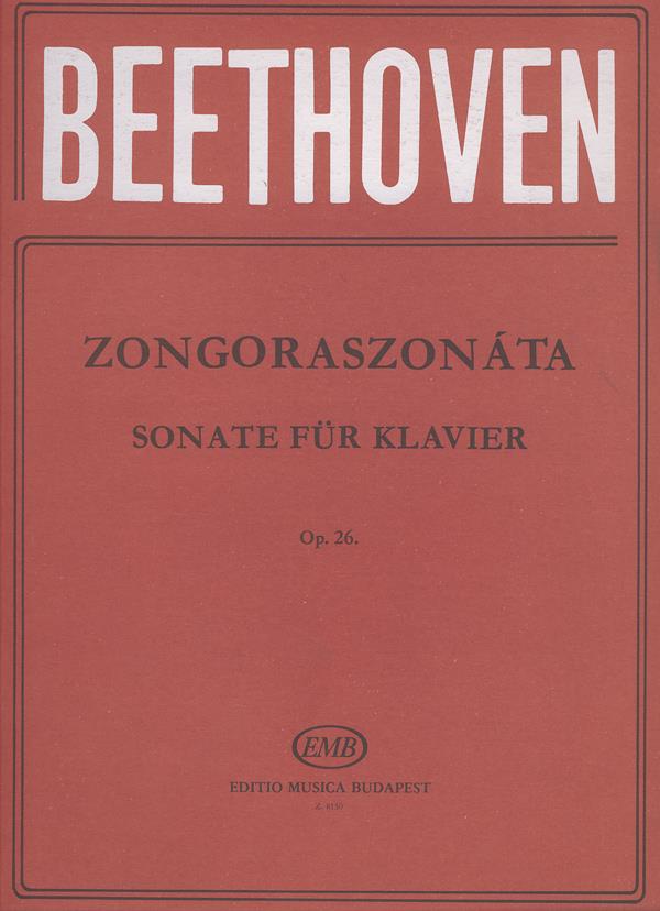 Beethoven: Klaviersonaten in Einzelausgaben (Weiner)(op. 26, As-Dur)