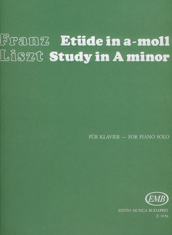 Franz Liszt: Etüden No. 2 Etüde a-moll(No. 2 Etüde a-moll)