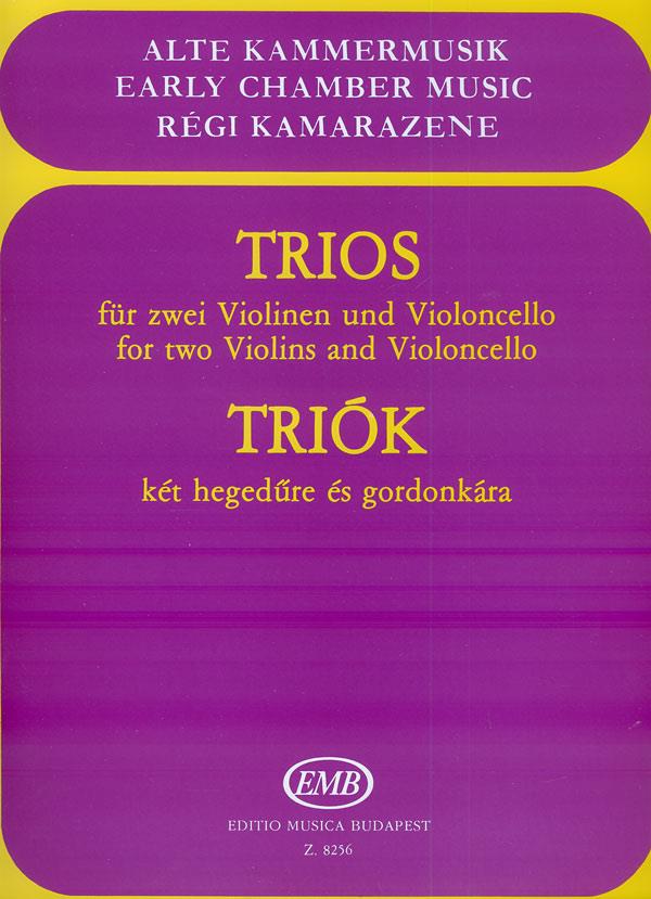 Arpad Pejtsik: Trios für ZweiViolinen und Violoncello