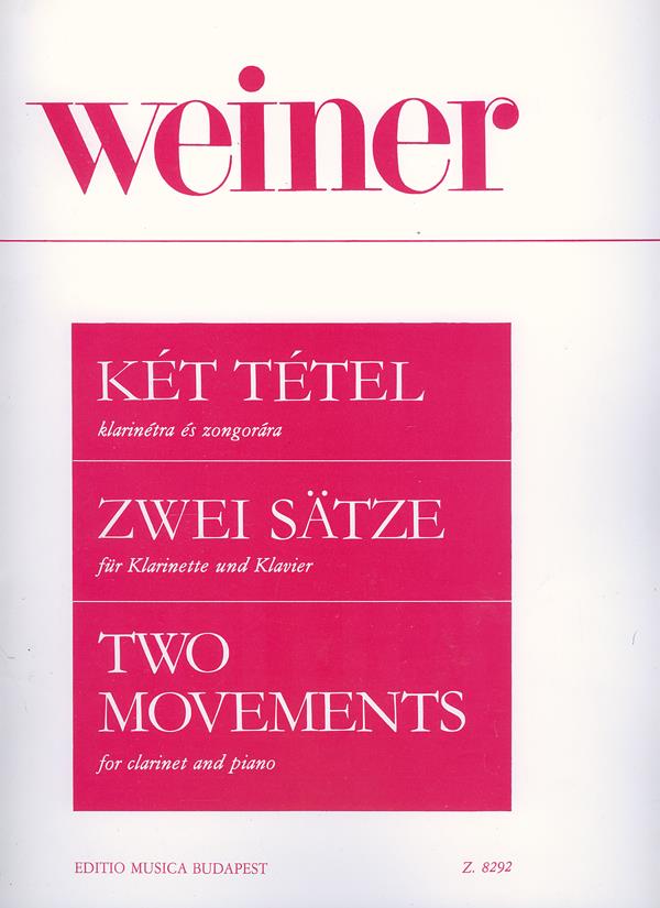 Leó Weiner: Zwei Sätze