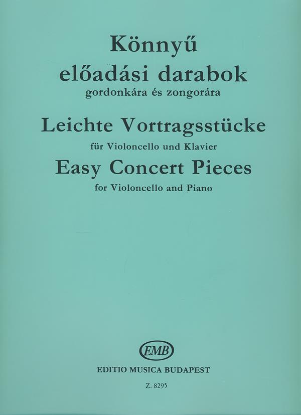 Leichte Vortragsstücke for Violoncello und Klavi(for Violoncello und Klavier)