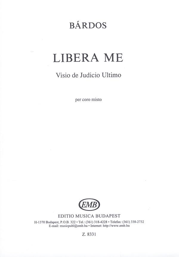 Lajos Bárdos: Libera Me