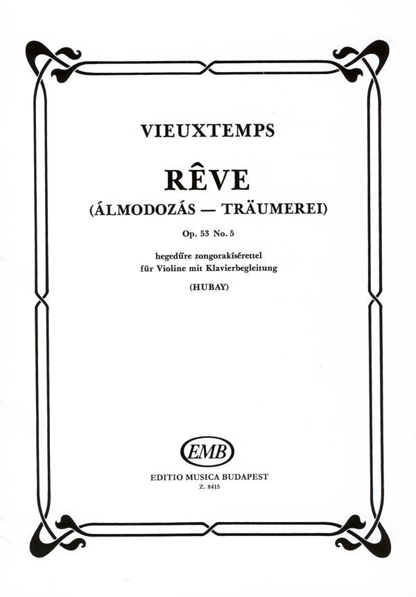 Henry Vieuxtemps: Reve Op. 53/5