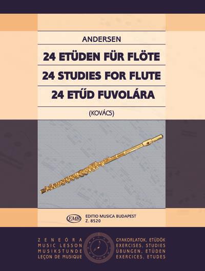 Andersen: 24 Etüden Fur Flöte op. 15