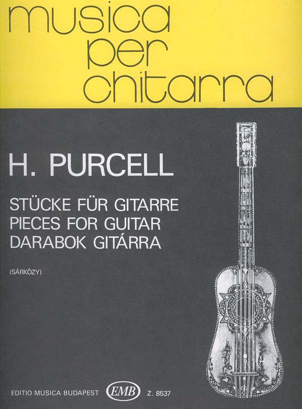 Henry Purcell: Stücke fuer Gitarre