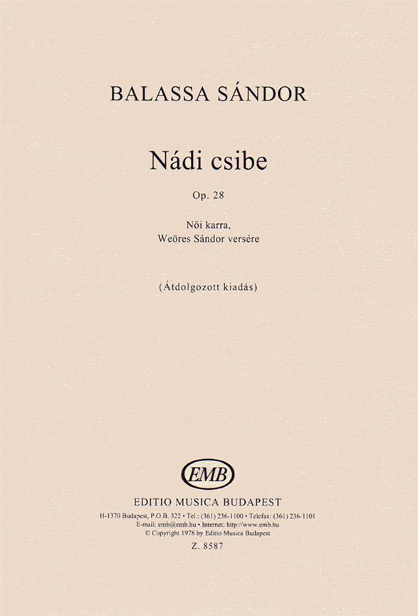 Nádi csibe - for female choir