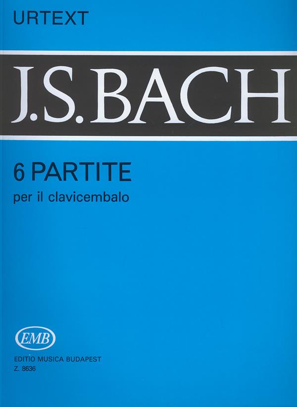 Bach: Sechs Partiten fuer CZalo (Klavier) BWV 825-830(BWV 825-830)