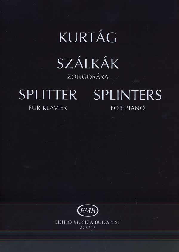 György Kurtág: Splitter op. 6d