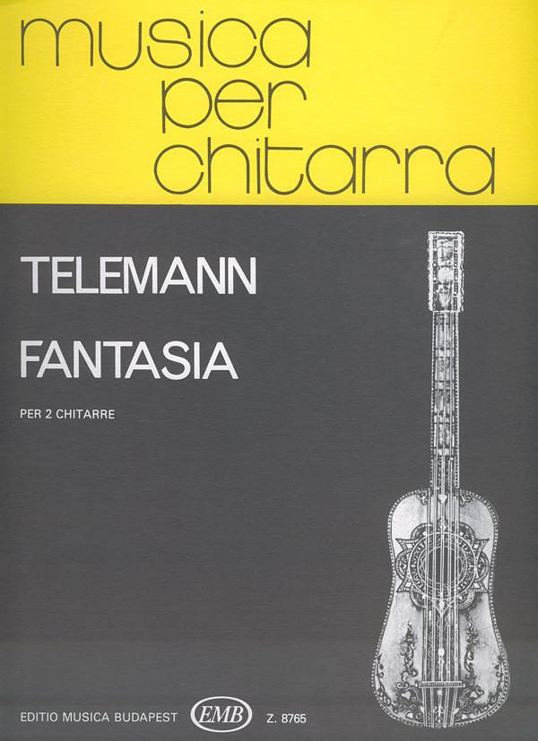 Georg Philipp Telemann: Fantasie für zwei Gitarren(für zwei Gitarren)