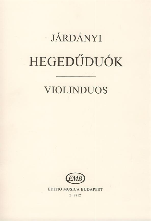 Pál Járdányi: Violinduos