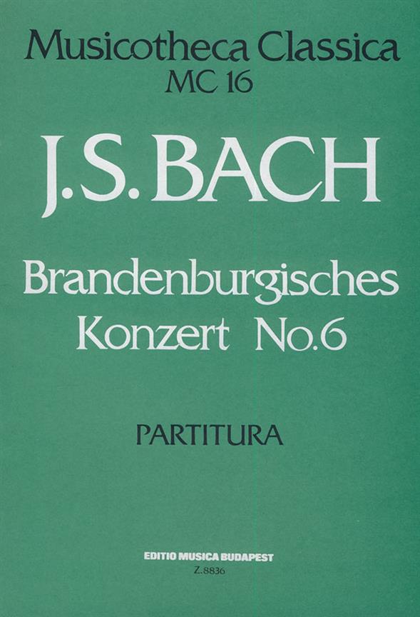 Bach: Brandenburgisches Konzert No. 6 MC 16