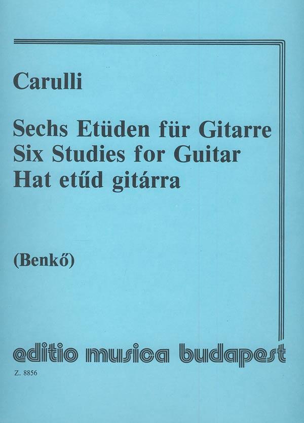 Ferdinando Carulli: Sechs Etüden