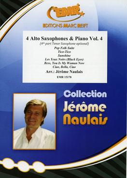 4 Alto Saxophones & Piano Vol. 4