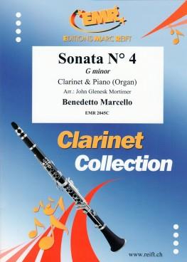 Benedetto Marcello: Sonata Nr 4 in G minor (Klarinet)