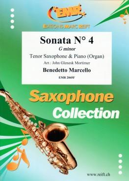 Benedetto Marcello: Sonata Nr 4 in G minor (Tenorsaxofoon)
