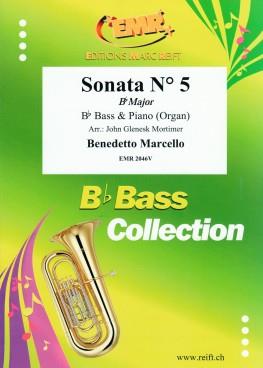 Benedetto Marcello: Sonata Nr 5 in Bb major (Bb Bass)