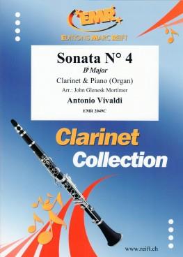 Vivaldi: Sonata Nr 4 in Bb Major (Klarinet)