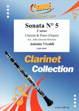 Vivaldi: Sonata Nr 5 in E minor (Klarinet)