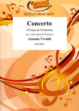 Antonio Vivaldi: Concerto (4 Fluit and Orkest)