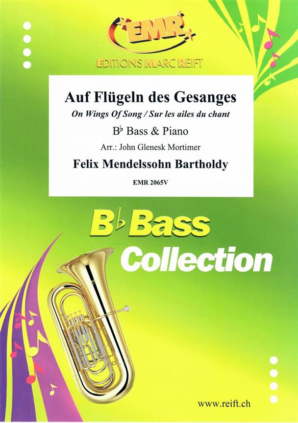 Mendelssohn: Auf Flügeln des Gesanges (Bb Bass)