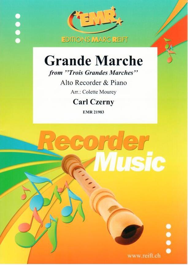 Carl Czerny: Grande Marche (Altblokfluit)