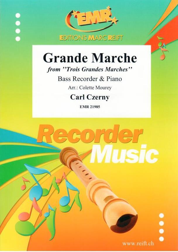 Carl Czerny: Grande Marche (Bass Blokfluit)