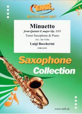 Boccherini: Minuetto from Quintet E Major Op. 13/5 (Tenorsax)