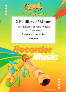 2 Feuillets d'Album