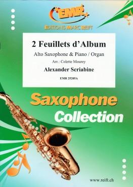 2 Feuillets d'Album