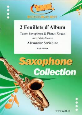 2 Feuillets d'Album
