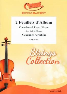 2 Feuillets d'Album