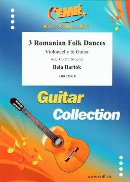 Bela Bartok: 3 Romanian Folk Dances (Cello)