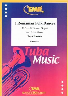 Bela Bartok: 3 Romanian Folk Dances (Es Bas)