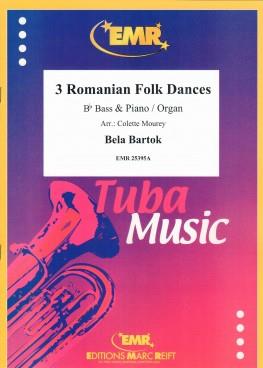 Bela Bartok: 3 Romanian Folk Dances (Bb Bass)