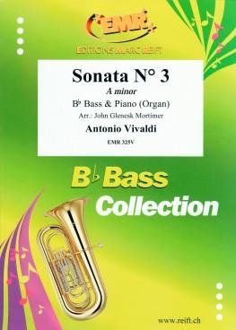 Antonio Vivaldi: Sonata Nr.3 in A minor (Bb Bass)