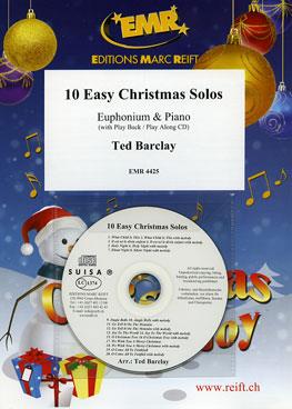 Euphonium: 10 Easy Christmas Solos