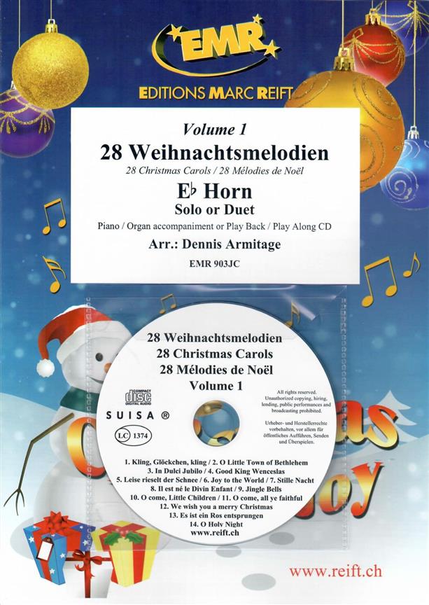 Dennis Armitage: 28 Weihnachtsmelodien Vol. 1