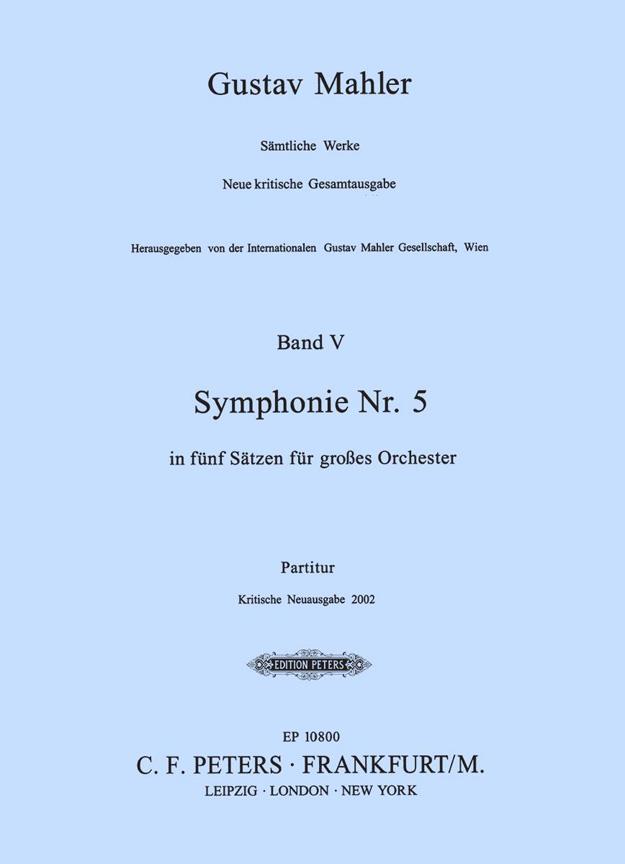 Mahler: Symphony No.5 - Sinfonie Nr.5 cis-Moll