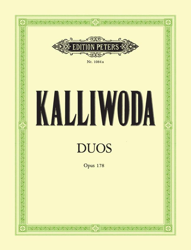 Kalliwoda: 3 Sehr leichte und konzertante Duos op. 178