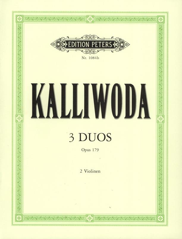 Kalliwoda: 3 Sehr leichte und konzertante Duos op. 179