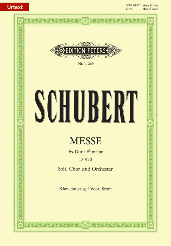 Schubert: Messe Nr. 6 Es D 950 (Vocal Score)