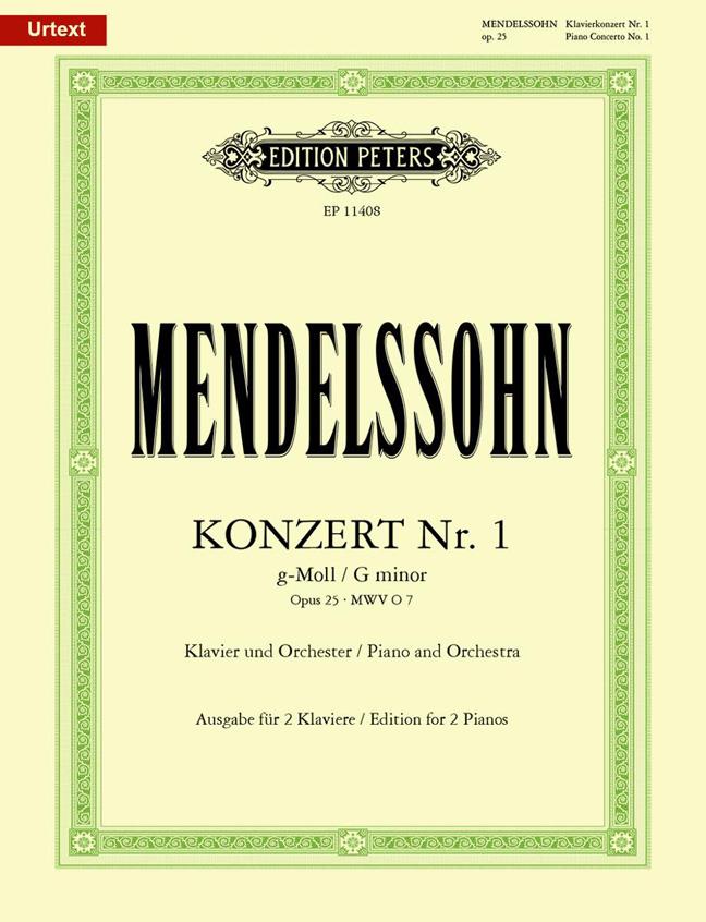 Felix Mendelssohn: Piano Concerto No.1 G minor Opus 25