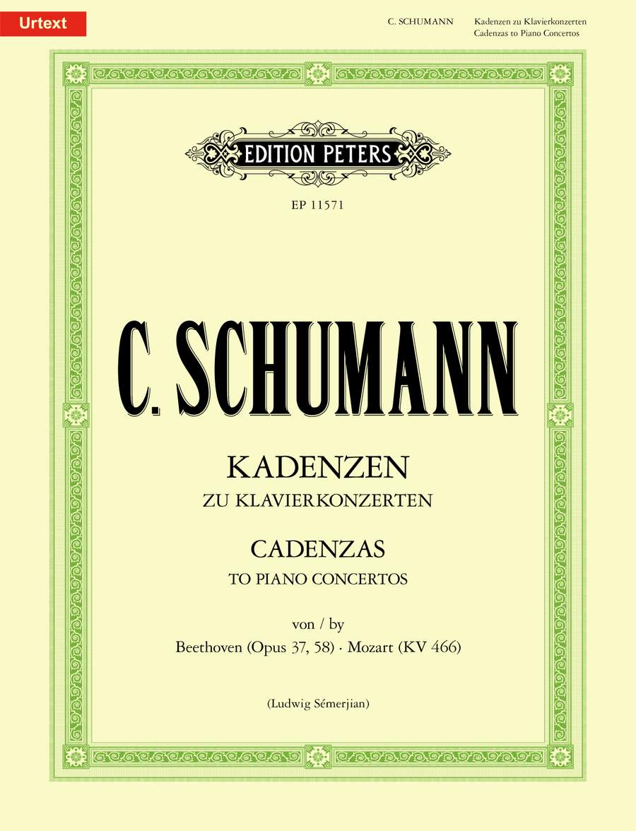 Clara Schumann: Cadenzas to Piano Concertos