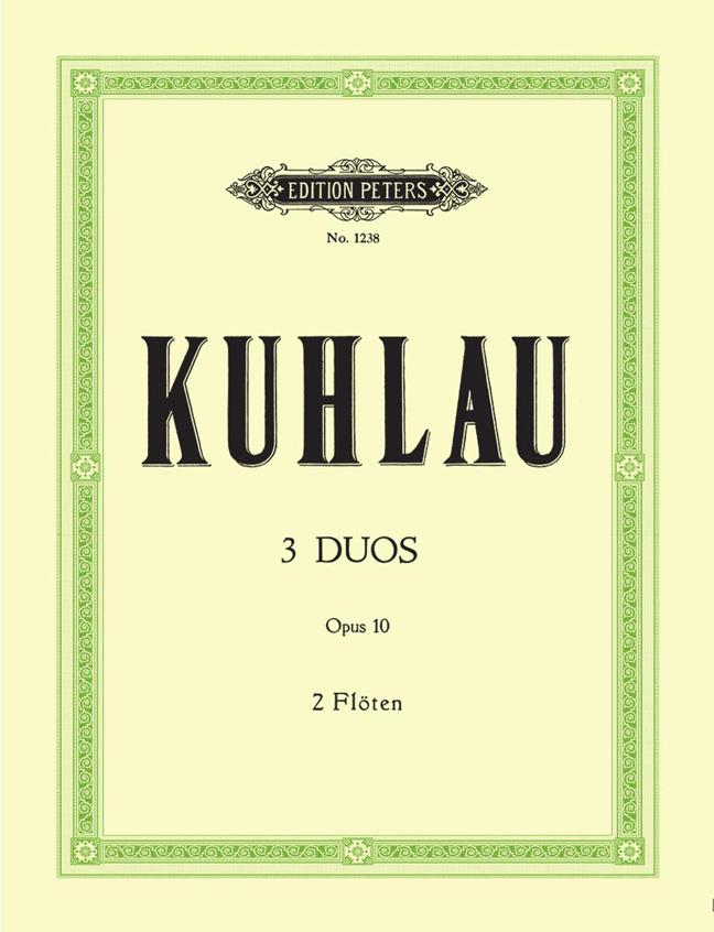Kuhlau: Drei Duos op. 10
