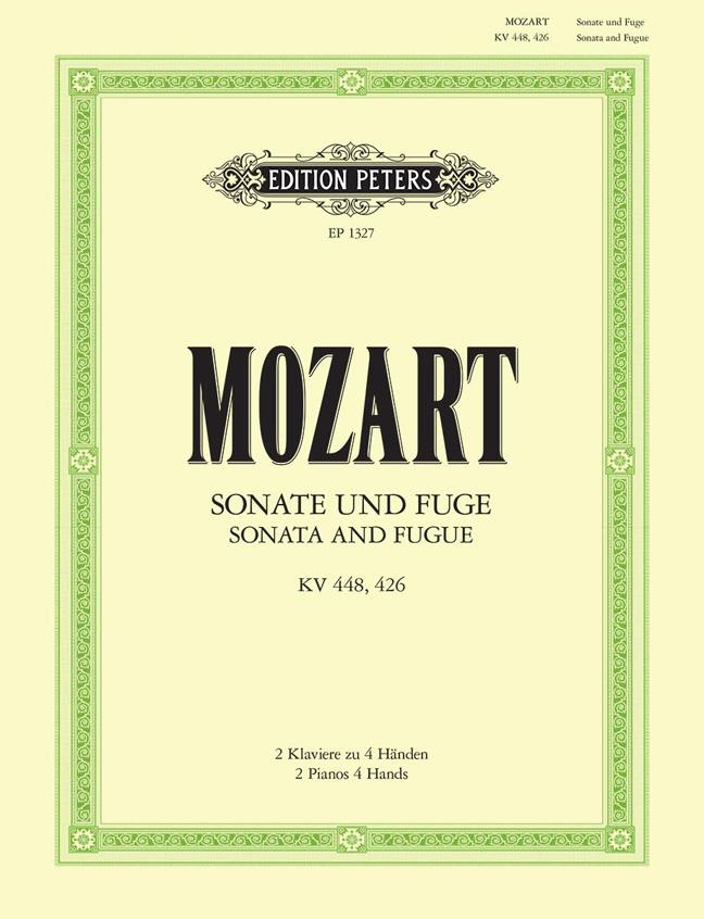 Mozart: Sonate D & Fuga C KV 448 426 