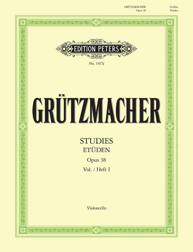 Grützmacher: 24 Studies Opus38 Vol.1