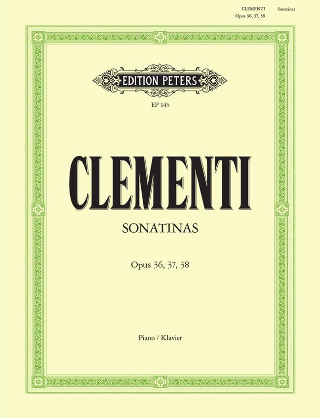 Clementi: Sonatinen fur Klavier op. 36, 37, 38