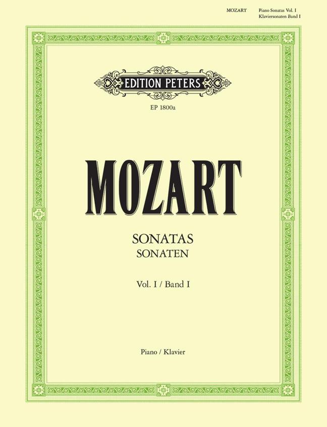 Mozart: Sonaten fur Klavier - Band 1 (Peters)