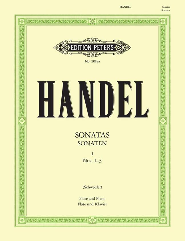 Händel: Sonaten für Flöte und Klavier Band 1